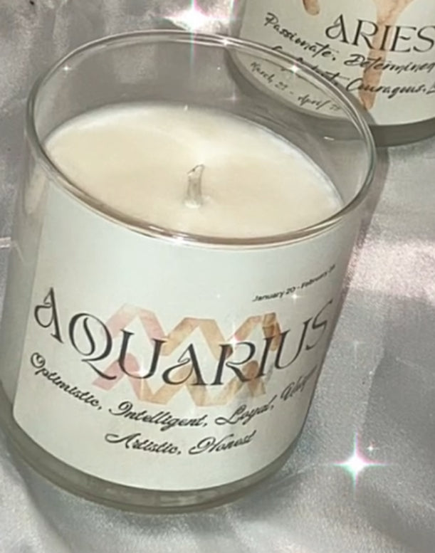 Zodiac Candles 8 oz